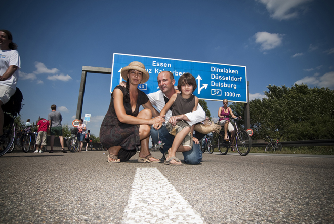 Stilleben auf der A 40