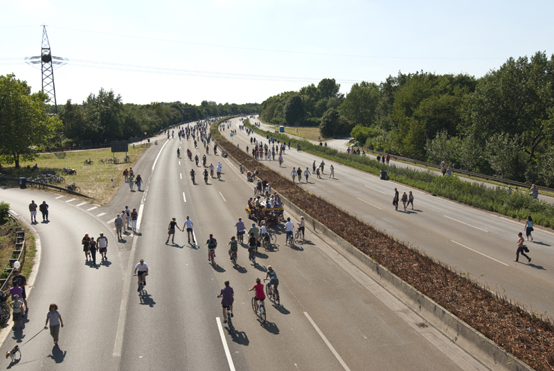 Stilleben auf der A 40